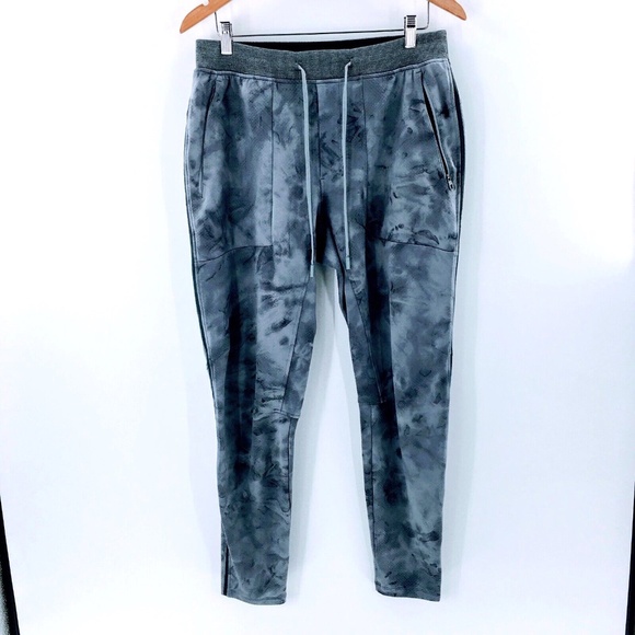 lululemon athletica Other - Lululemon Mens Textured Tech Pant Gray Tapered Training Running Jogger Sz L